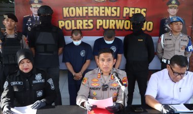 Kepolisian Purworejo Berhasil Membekuk Pelaku Kejahatan Curas