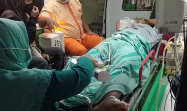 Sopir Truk Kecelakaan Maut di Kalijambe - Purworejo Akhirnya di Rujuk ke RSUP DR. Sarjito