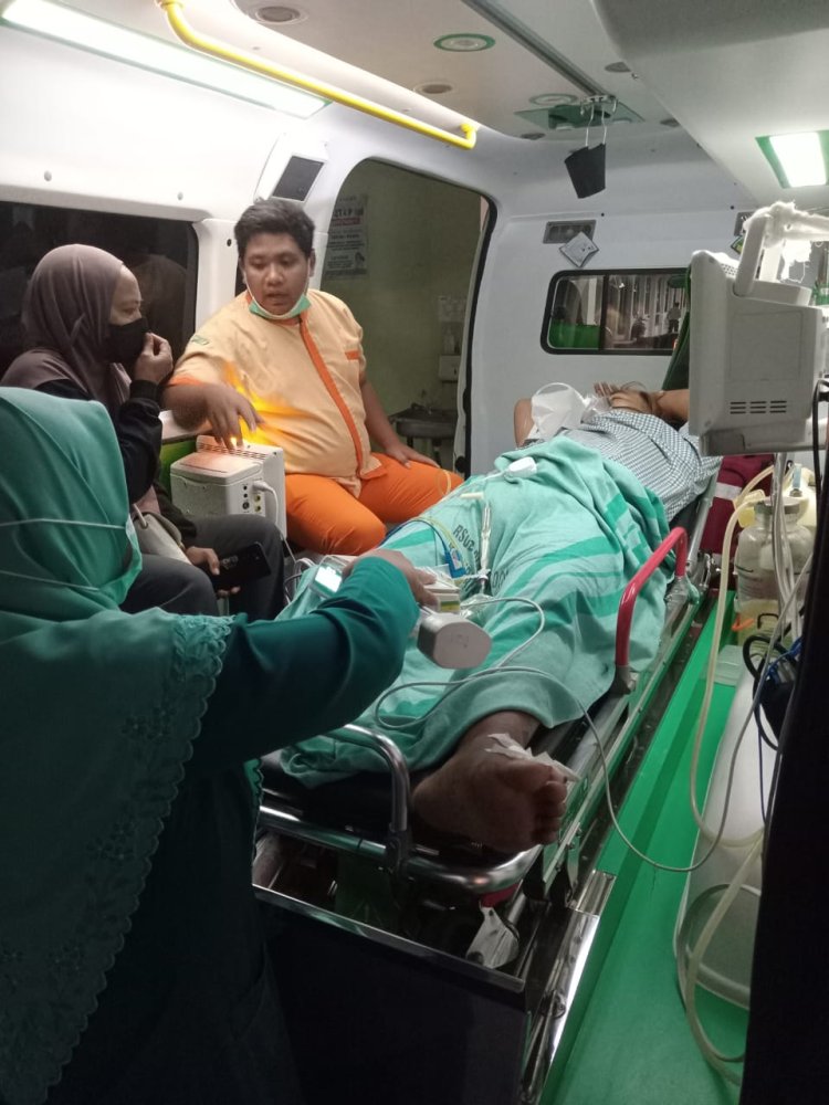 Sopir Truk Kecelakaan Maut di Kalijambe - Purworejo Akhirnya di Rujuk ke RSUP DR. Sarjito