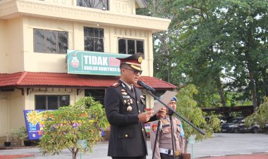 Polres Bengkalis Gelar Upacara Peringatan Ke-80 Hari Lahir Pancasila Tahun 2025