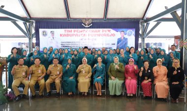 Ketua dan Pengurus Tim Penggerak PKK Kabupaten Purworejo Masa Bakti 2025-2030 Dikukuhkan