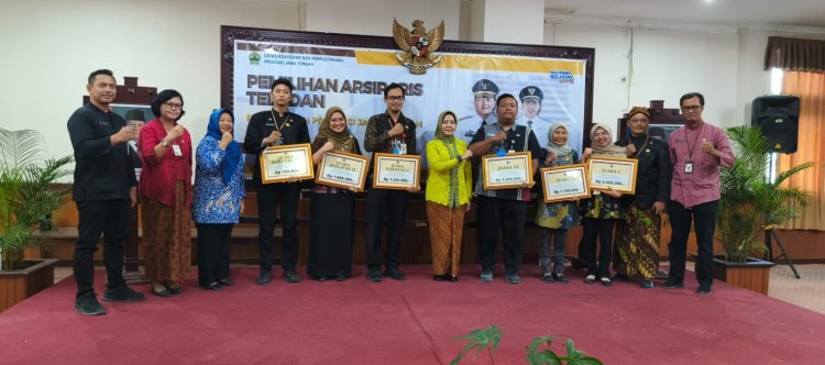 Arsiparis Purworejo Raih Gelar Arsiparis Teladan Jawa Tengah