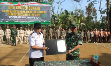 TMMD Sengkuyung Tahap III 2025 Resmi Dimulai di Desa Donorejo