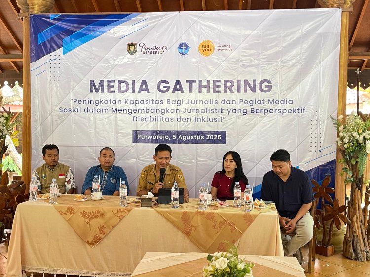 Stop Stigma, Mulai Cerita Baik! Media Gathering YAKKUM dan Kominfostasandi Purworejo Dorong Jurnalisme Inklusif Dalam Pemberitaan Kesehatan Mental.