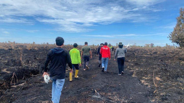 Polres Bengkalis Ungkap Kasus Dugaan Tindak Pidana Kebakaran Hutan dan Lahan
