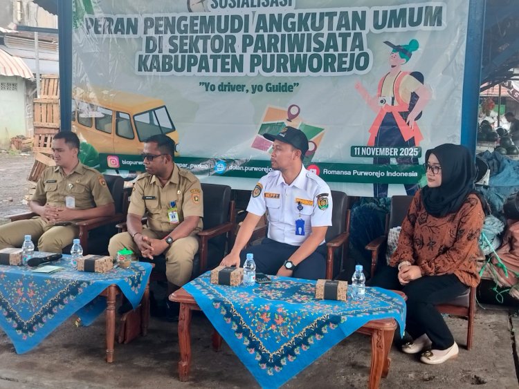 Cara Unik Purworejo Promosikan Wisata: Sopir Angkot Diajari Jadi Guide Lewat Program Kreatif Dinporapar