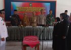 Pelantikan dan pengambilan sumpah/janji perangkat desa formasi Kepala Seksi Pemerintahan, Kepala Urusan Tata Usaha & Umun,