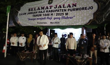 Menyusul Kloter 89, Kloter 90 dan 91 Calon Jamaah Haji Kabupaten Purworejo Diberangkatkan