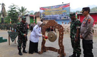 TMMD Sengkuyung Tahap II Purworejo Sukses Bangun Infrastruktur Desa Cepedak