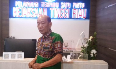 RUGIKAN NEGARA 18 M,LAK RIAU LAPORKAN KASUS KORUPSI DPRD RAIU KE KAJATI TA 2024.