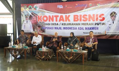 Pemkab Purworejo Dukung Kontak Bisnis Koperasi Merah Putih Sebagai Langkah Nyata Penguatan Ekonomi Desa