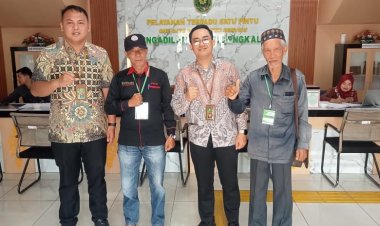 Kunjungan DPC PPDI Bengkalis ke Pengadilan Negeri, Saksikan Sidang Kasus Narkoba dan Pencurian