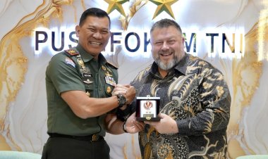 Kapuspen TNI Terima Atase Pers Kedubes AS, Perkuat Diplomasi Pertahanan melalui Komunikasi Strategis