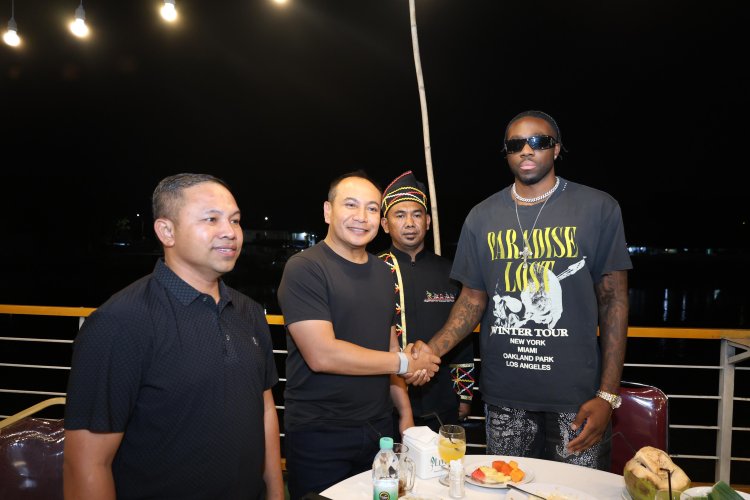 Melly Mike Bertemu Kapolda Riau:  Terima Kasih Sudah Membuat Sungai Bersih