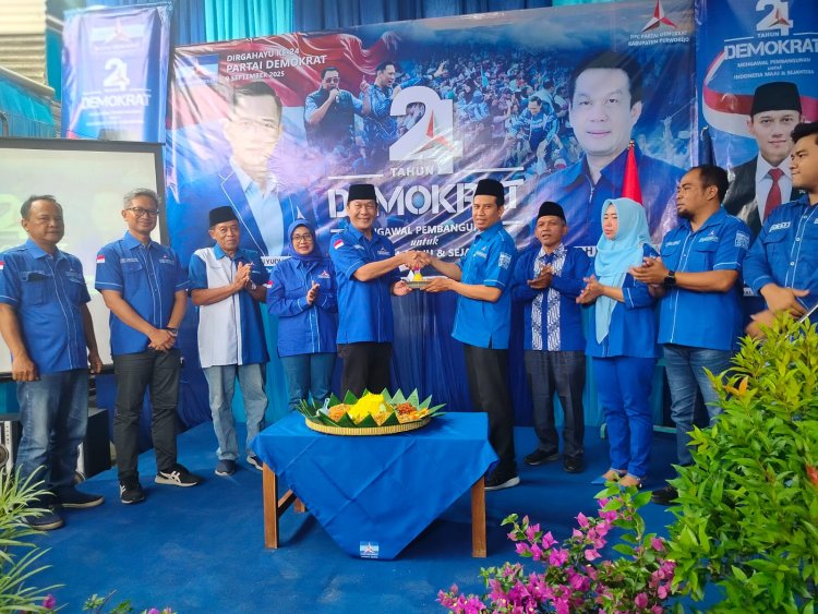 Demokrat Purworejo Rayakan HUT ke-24 dengan Sederhana, Fokus pada UMKM dan Kondusivitas Daerah
