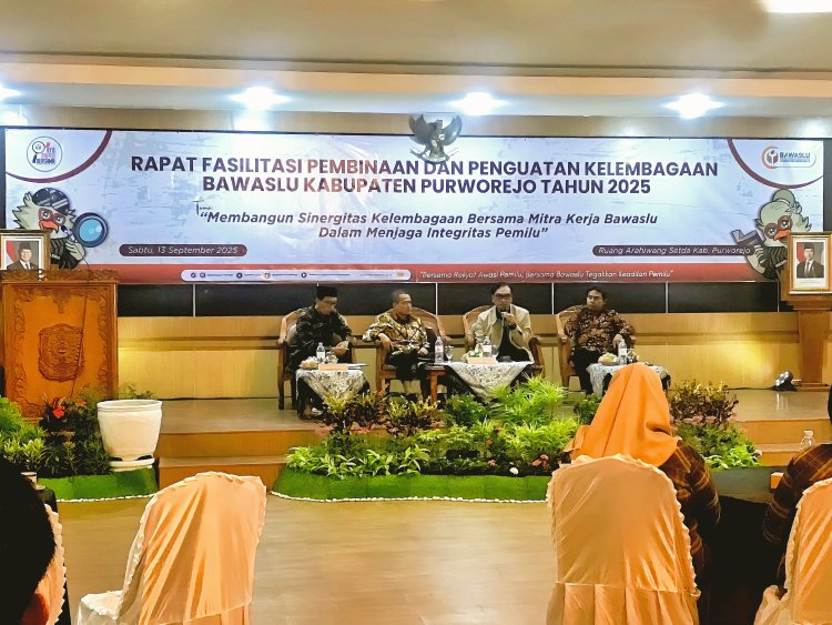 Bawaslu Purworejo Mantapkan Kelembagaan, Siap Jadi Penjaga Demokrasi di Era Post-Truth