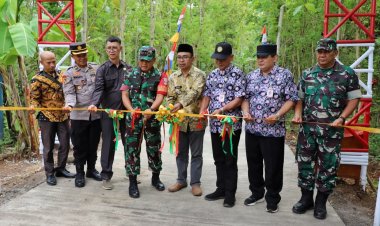 TMMD Sengkuyung Tahap IV Purworejo, Suskes Bangun Jalan Penghubung Antar Kecamatan