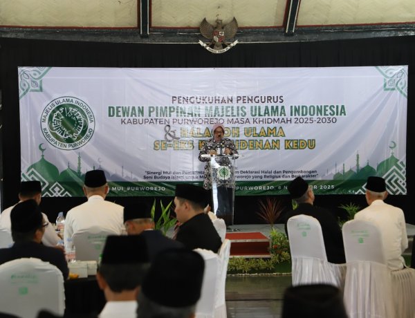 Bupati Purworejo Dorong Sinergitas Pemda dan Ulama, Wujudkan Masyarakat yang Religius