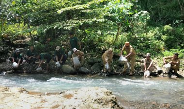 Tak Sekadar Komunitas: Arum Dalu Purworejo Tanam Ratusan Pohon dan Tebar Ribuan Ikan di Sungai Mongo Kaligesing
