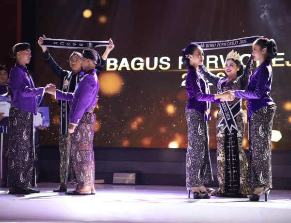 Dicky & Nadine Dinobatkan, Bagus Roro 2026 Jadi Garda Depan Promosi Purworejo