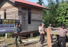 Wujudkan Lingkungan Sehat, Sinergi TNI / Polri Di TMMD Ke 129 Kodim 0313/KPR Dalam Pacu Pembangunan MCK Di Desa Pangkalan Terap