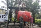 Kemanunggalan Air Bersih : Satgas TMMD Ke-129 Pacu Pembangunan Sumur Bor demi Pasokan Air Bersih Warga
