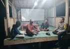 Melindungi Tuah Menjaga Marwah, Personel Polsek Pangkalan Kerinci Cek Poskamling Guna Menjaga Harkamtibmas