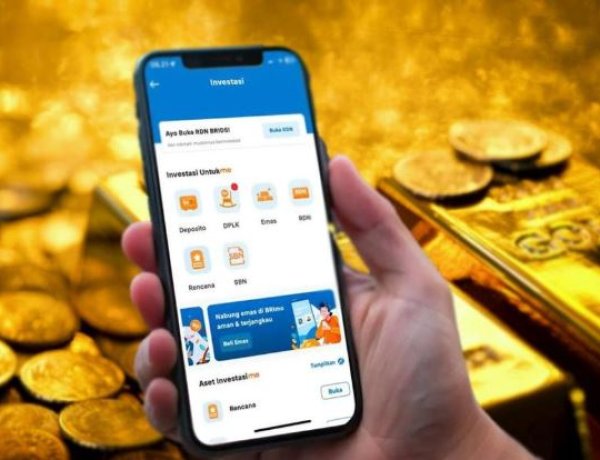 BRI Teluk Kuantan Ajak Masyarakat Investasi Murah dan Praktis - Nabung Emas Melalui BRIMO