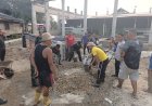 Memasuki H-3 Penutupan, Satgas TMMD ke-129 Kodim 0313/KPR dan Warga 'Serbu' Seluruh Titik Pembangunan di Pangkalan Terap