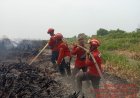 BPBDPK Riau Apresiasi RPK PT Arara Abadi Ikut Berjibaku Padamkan Api di Kecamatan Kerumutan
