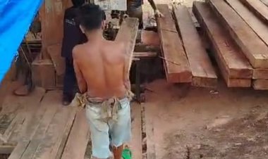 Olah Ratusan Kubik Kayu Ilegal,Polda Riau diminta tertipkan 17 Sawmil Ilegal di Teratak Buluh,Riau.       Detik Aktual News.Com.