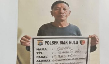 Rampas Tanahnya 10 Ha, Ilmanosa Minta  Suardi Datuk Maharaja  Besar Tetap Diproses Hukum.     Detik  Aktual  News.Com