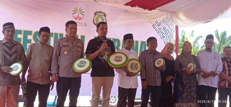 Ketua LASQI Pekanbaru,Hadiah Festival Rebana Koppsa M Terbesar.             Detik Aktual News.Com.