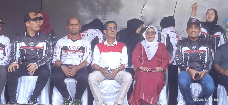 Dihadiri WaBup Kampar,Ribuan Peserta Ribuan Peserta Ikuti Koppsa M Trail Run.           Detik Aktual News.Com.