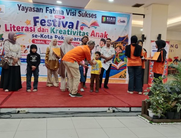 Yayasan Fatma,Adakan Lomba Literasi dan Kreativitas,se Pekanbaru.        Detik Aktual News.Com.